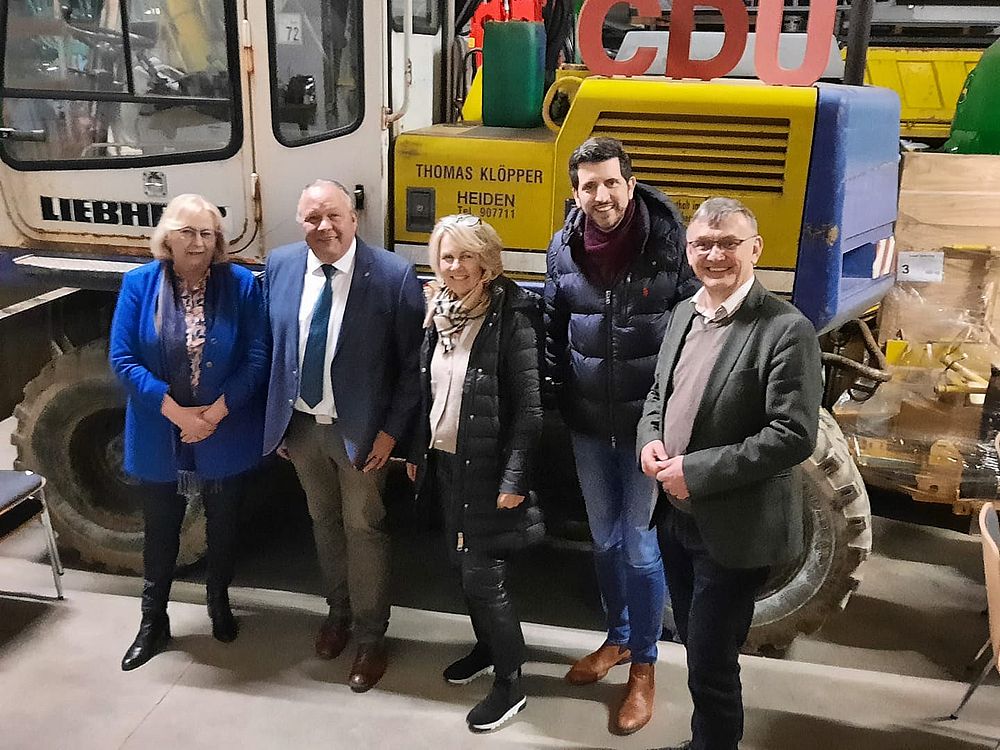 Dialog über Krieg und Frieden in Europa mit CDU Heiden